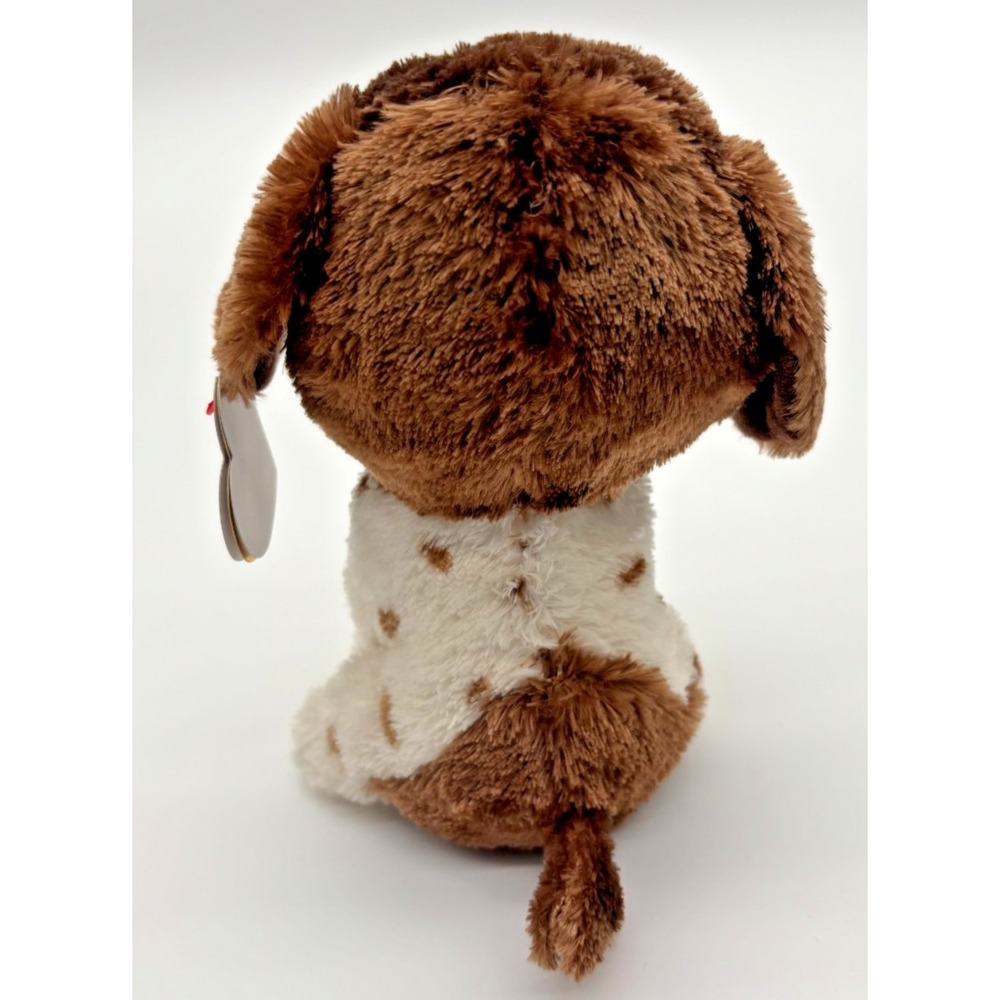 NEW 2021 TY‎ Beanie Boos MUDDLES the Dog Plush Stuffed Animal Toy - Picture 7 of 8